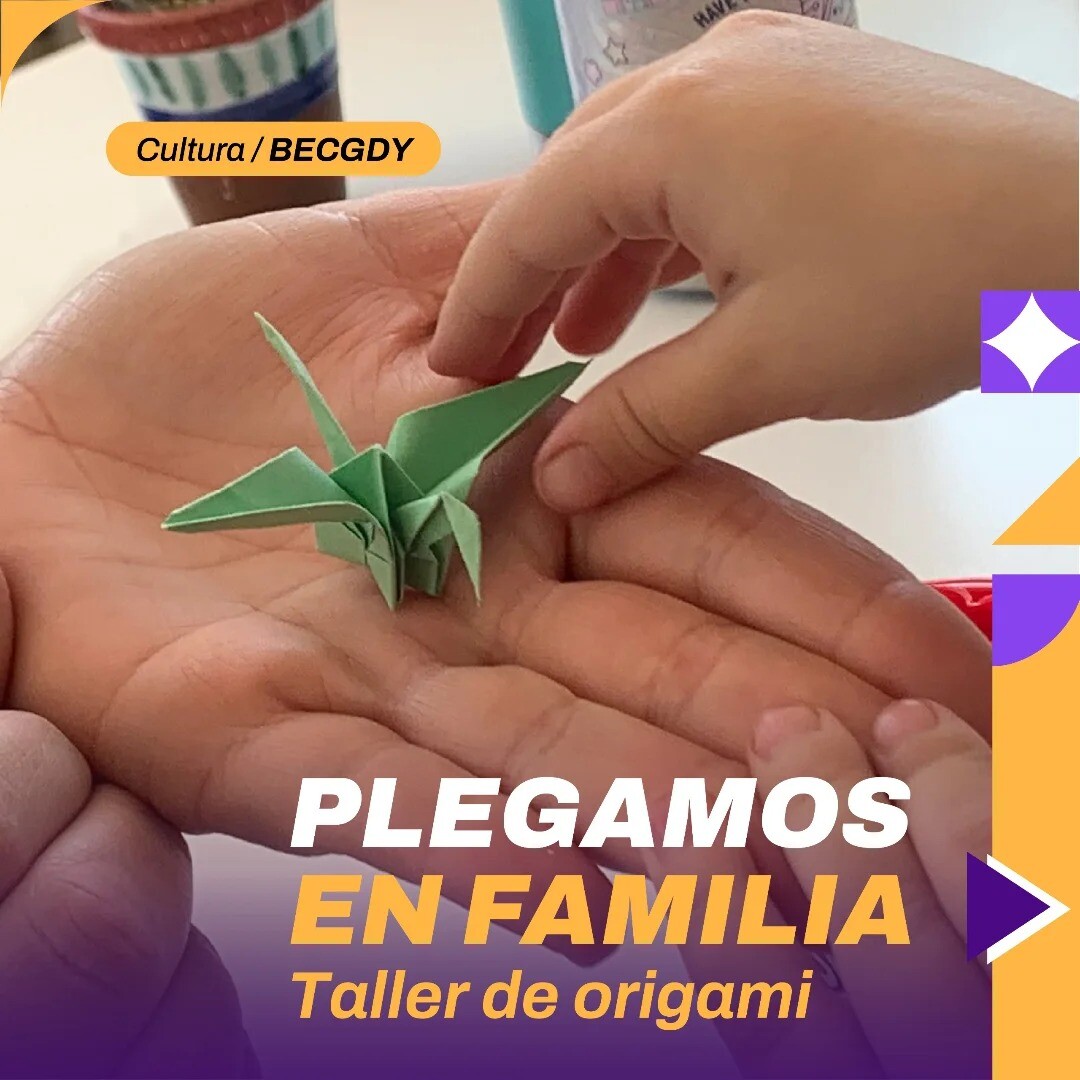 La ciudad de San Juan dictara el taller,“Plegamos en familia”,un el taller de origami que ofrece la Ciudad para disfrutar en comunidad fomentando la creatividad y el compañerismo a través del arte del papel.