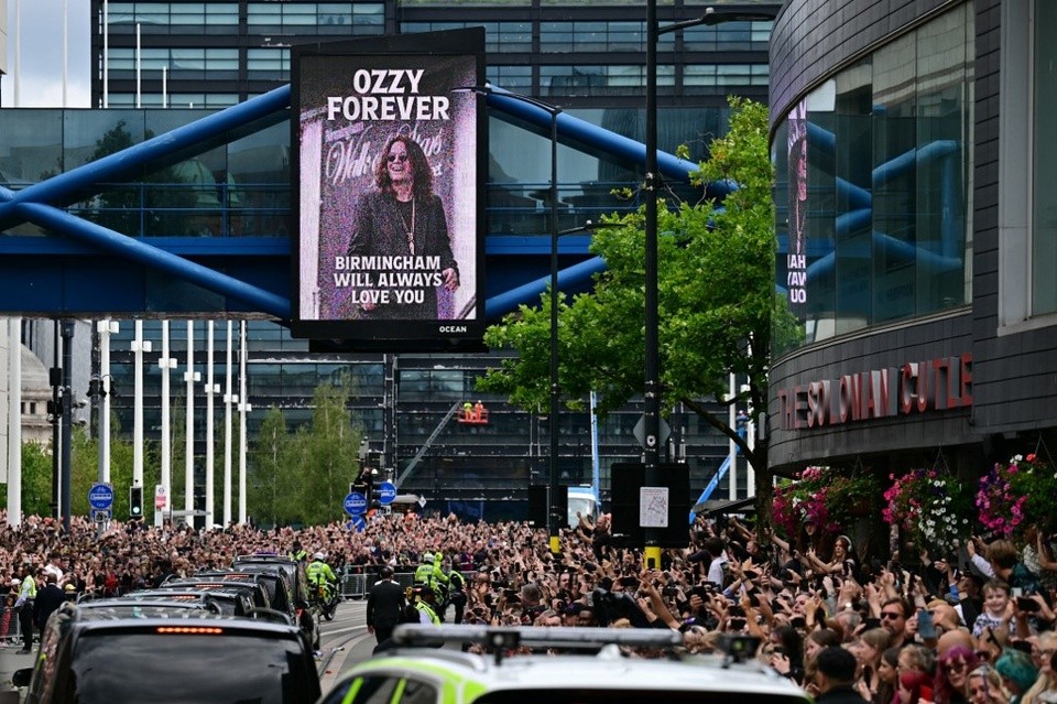 Birmingham despidió con honores a Ozzy Osbourne