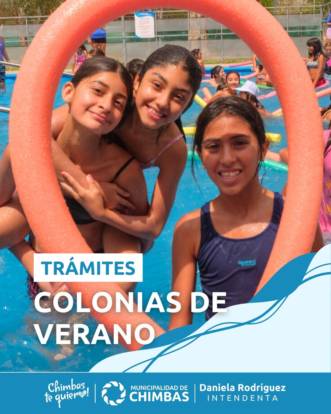 El municipio de Chimbas dio a conocer que ya se pueden iniciar los tramites de certificado para las colonia de verano
