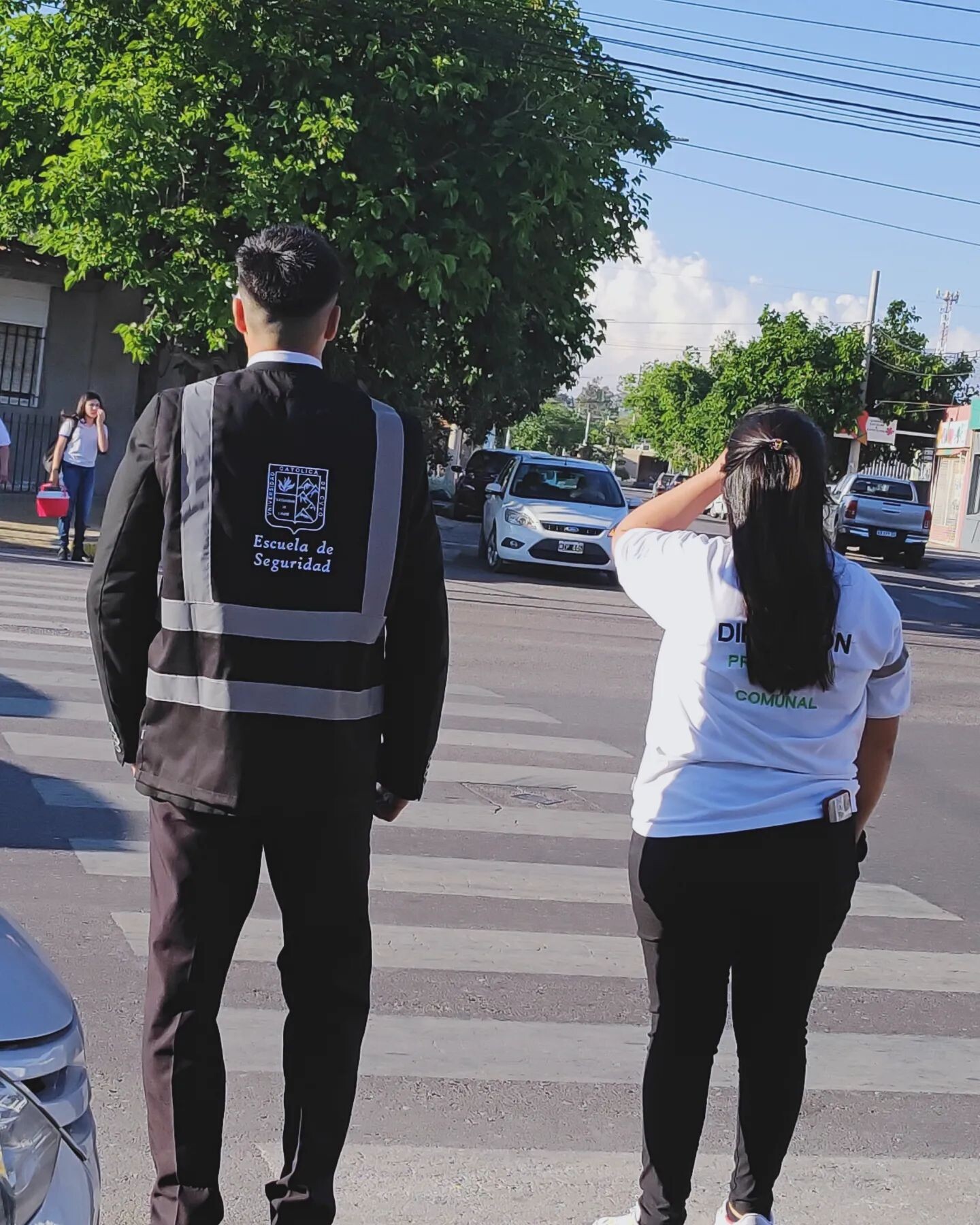 La Escuela de Seguridad de la UCC realizo pasantías en el municipio de Rivadavia.