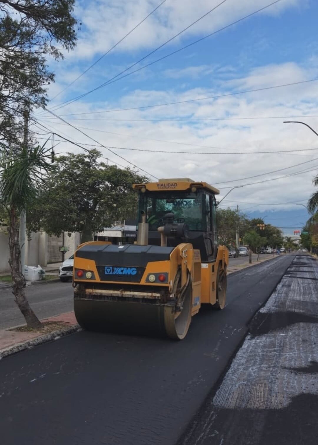 Avanzan las obras de asfaltado y habrá restricciones en avenida Galíndez