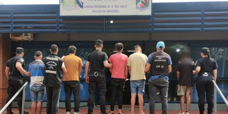 pelea-Aristobulo-del-Valle-750x375.jpg Violenta pelea en la Ruta 14: cinco detenidos y tres estaban alcoholizados