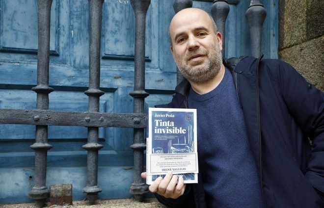 El escritor español Javier Peña presentó Tinta Invisible en Baires