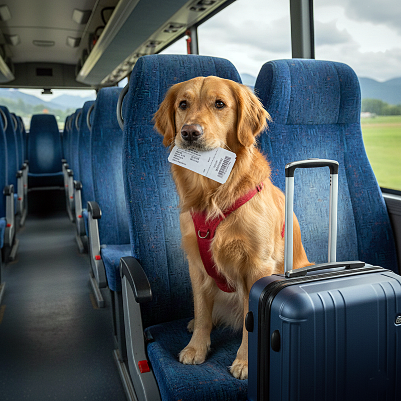 perro.png Mascotas en micros y trenes: conocé los requisitos