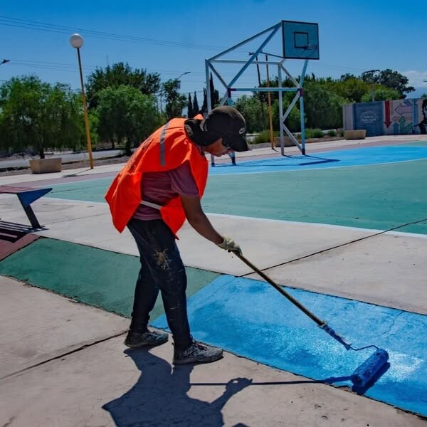 SANTA LUCÍA: el Intendente Orrego; «Queremos que cada barrio,…, se vea renovado»
