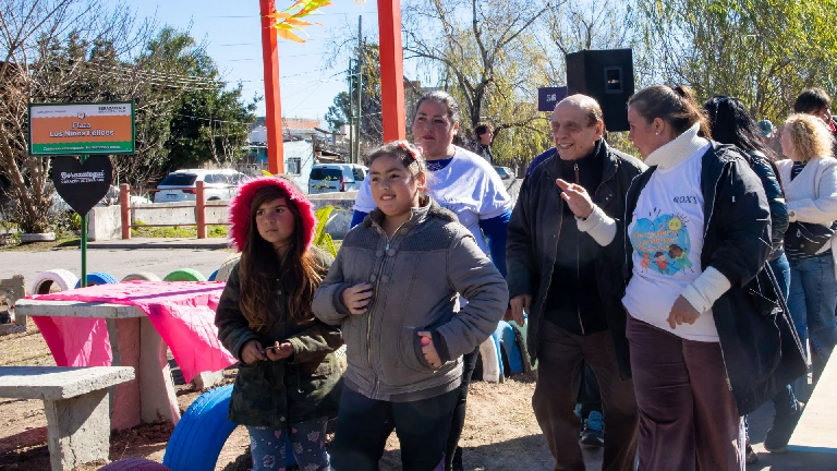 Berazategui: Se inauguró la Plaza Los Niños Felices