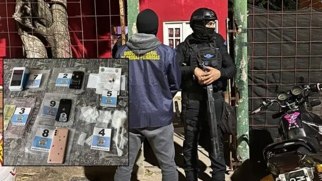 Investigan la venta de drogas con cobros electrónicos tras un allanamiento