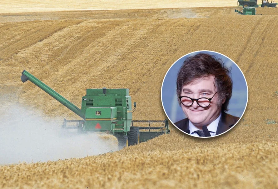 MILEI ANUNCIÓ BAJA DE RETENCIONES PARA EL CAMPO Y NUEVOS BENEFICIOS PARA LA INDUSTRIA
