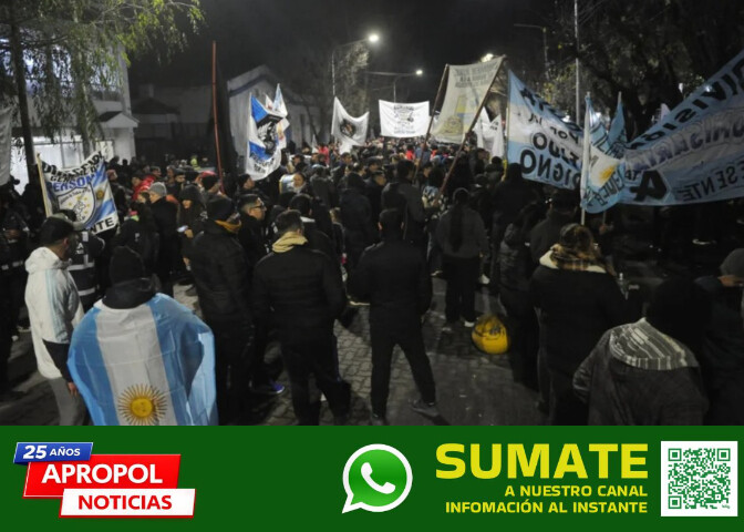 protestas_galar_15jul26.jpg Aunque les prohíban sindicalizarse, los policías protestan: un estudio registró 183 conflictos en todo el país