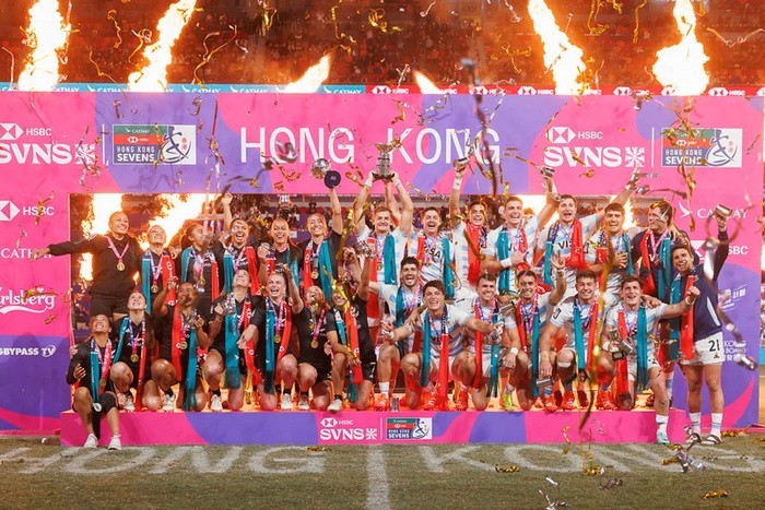 pumas7scampeoneshongkong.jpg Los Pumas 7s lo hicieron: ganaron en Hong Kong, la catedral del seven