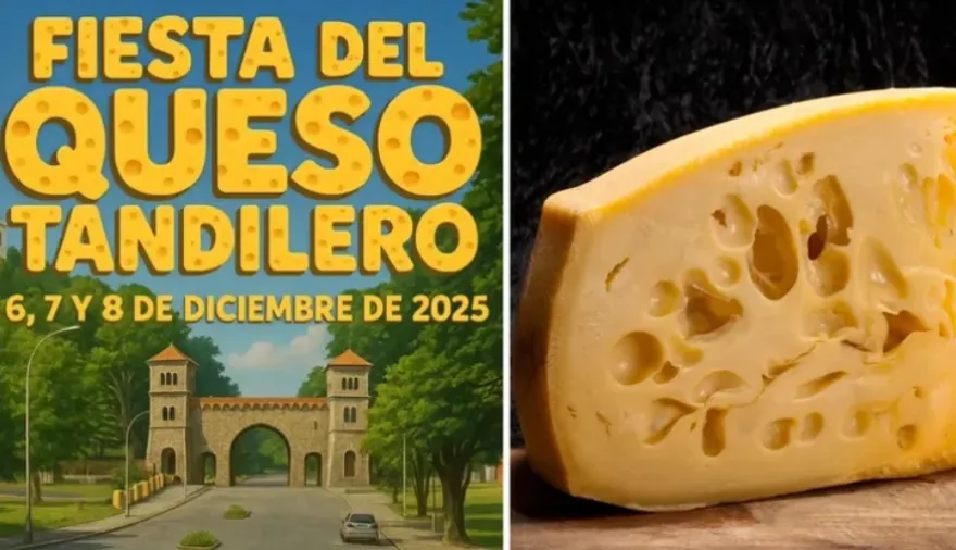 Se viene la 7.ª Fiesta del Queso Tandilero: fiel a su tradición, la ciudad se prepara para un fin de semana de cultura, sabor y música — con Amar Azul como show central