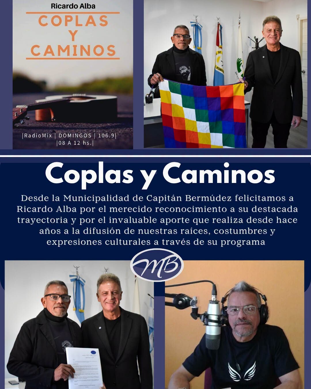 «Coplas y Caminos»reconocido como programa de interés cultural