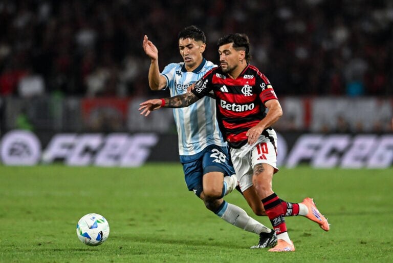 Racing cayó con Flamengo en la semi de ida de la Libertadores