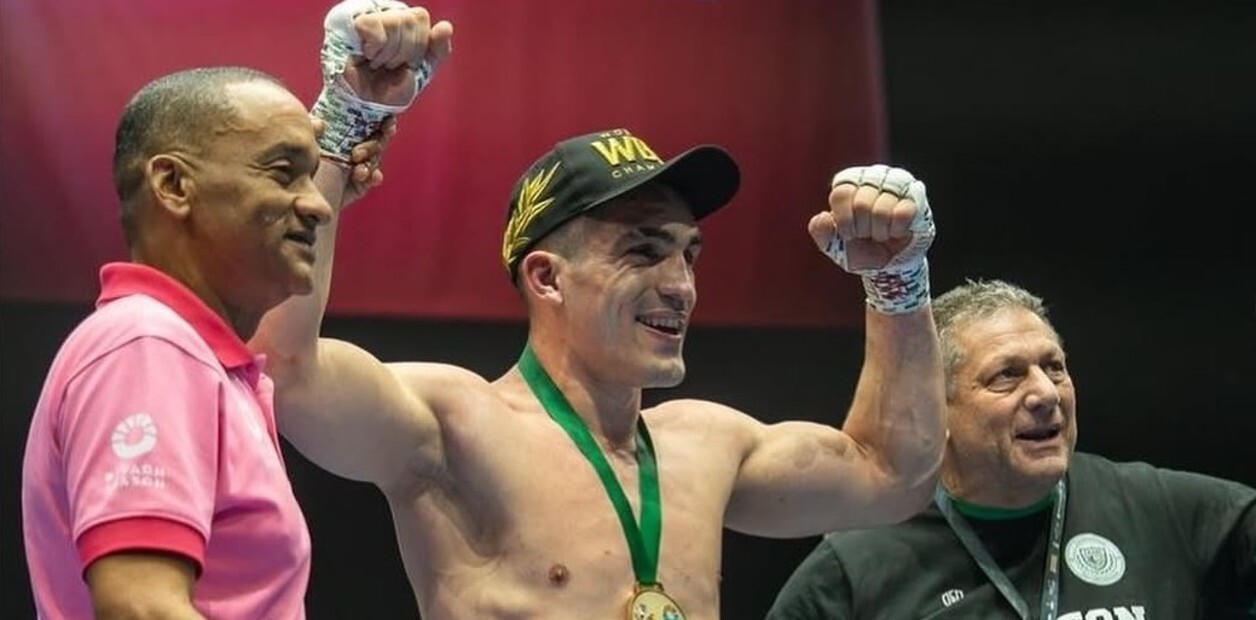 Kevin Ramírez, dando 20 kilos de ventaja, ganó y es finalista del Gran Prix Kevin Ramírez, dando 20 kilos de ventaja, ganó y es finalista del Gran Prix