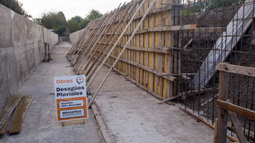 Ranelagh: Importante obra de desagüe pluvial