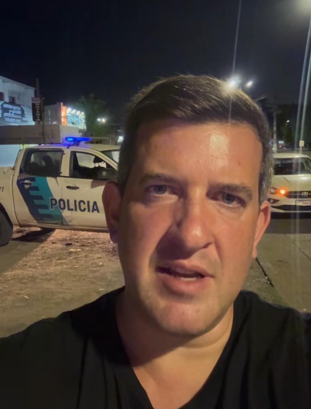 rapazzo.jpg El Secretario de Seguridad de General Rodríguez se vio involucrado en un accidente de tránsito