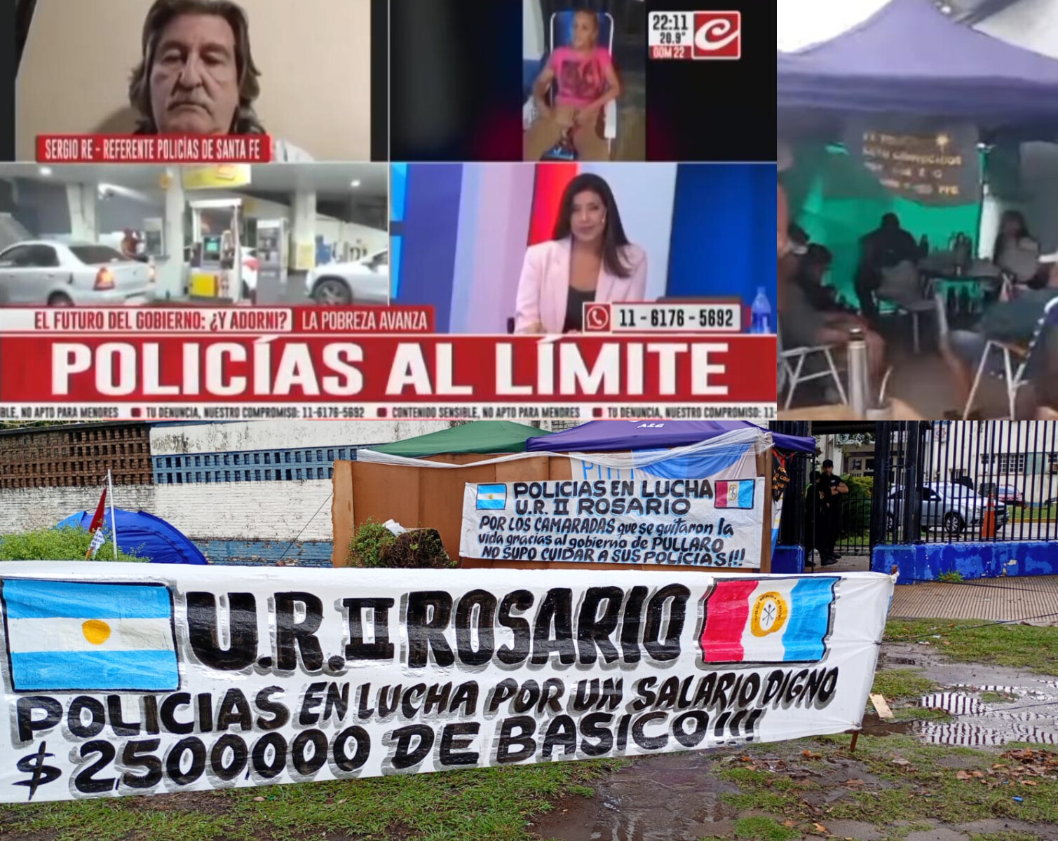 re_23mar26_tapa.jpg “Es un polvorín”: la crisis salarial policial llegó a la TV nacional y expone un sistema sin conducción ni paritaria
