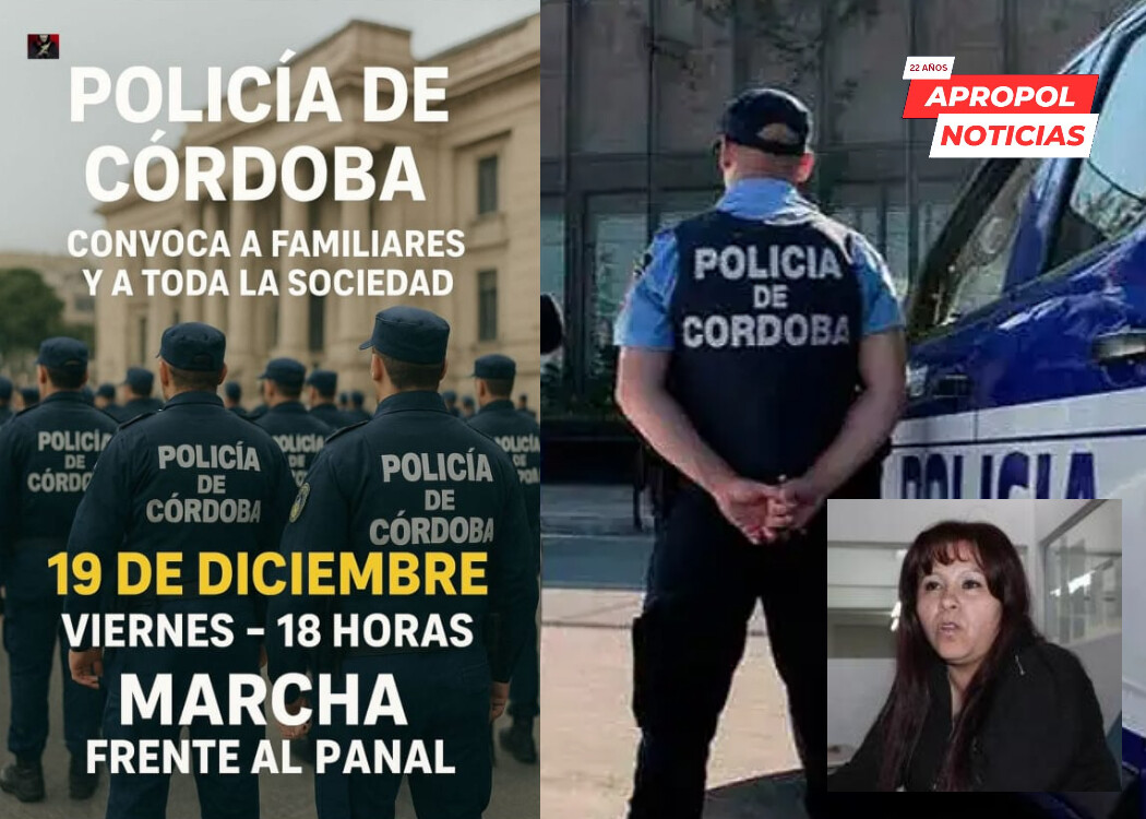 Grave denuncia por la situación policial y penitenciaria: convocan a una marcha frente a la Casa de Gobierno