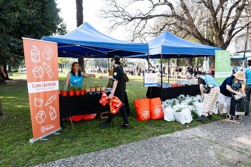 Este viernes 3 de octubre habrá canje de reciclables en el Mercado del Patio