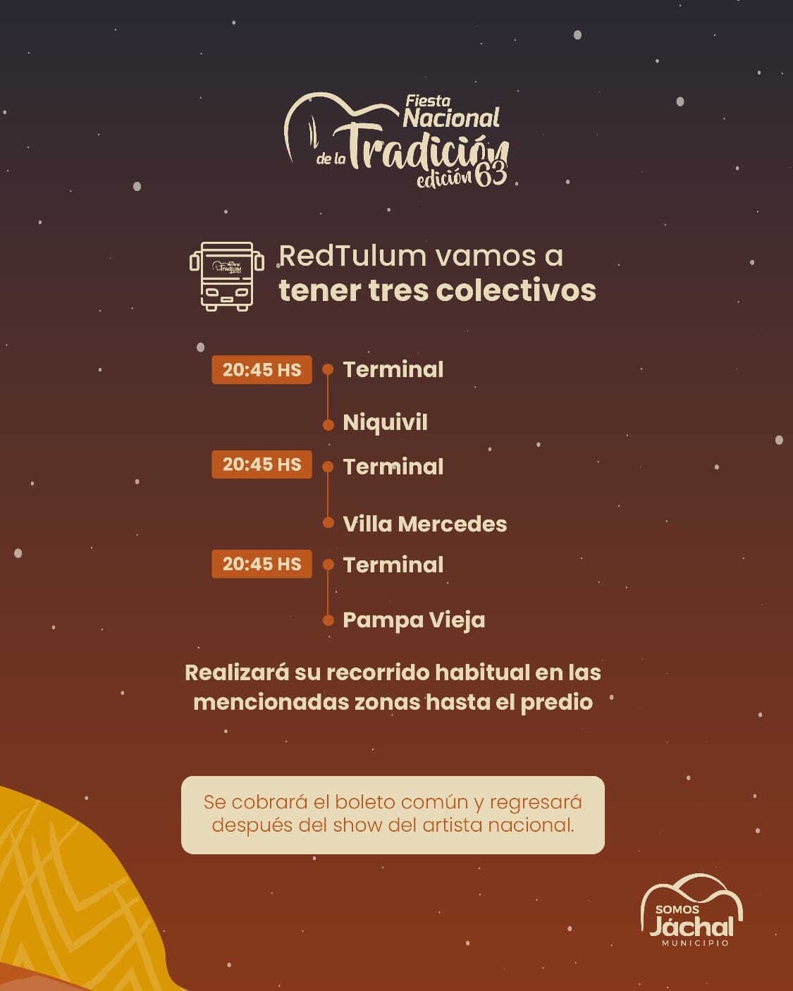 JÁCHAL: la Red Tulum dispuestos para viajar a la Fiesta Nacional de la Tradición 2024