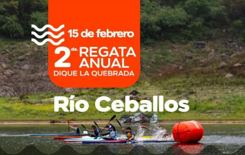 Río Ceballos: Segunda Regata Anual en el Dique La Quebrada