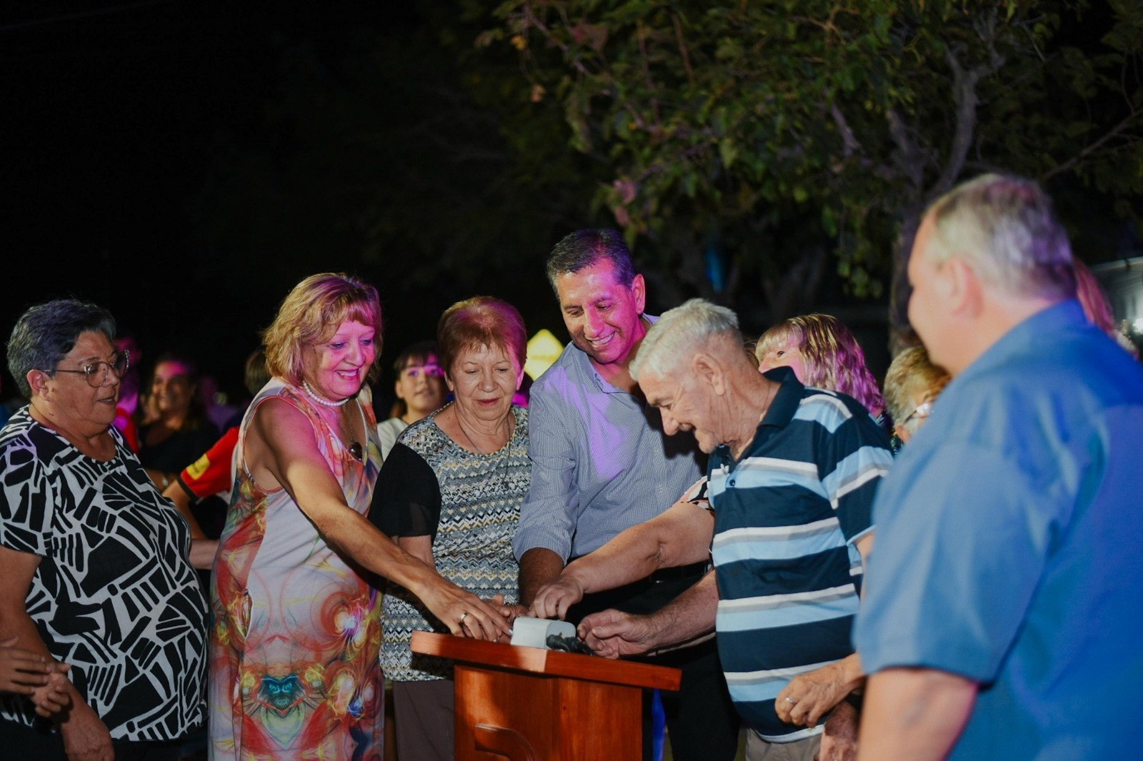 POCITO: Remodelan el Boulevard del Barrio Eva Duarte de Perón