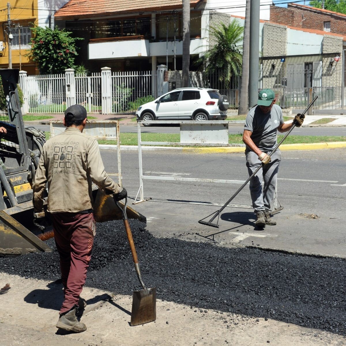 En octubre se repararon más de 4700 m2 de calles y avenidas de la ciudad
