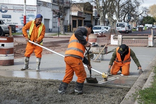 Obras de bacheo y repavimentación tras las intensas lluvias