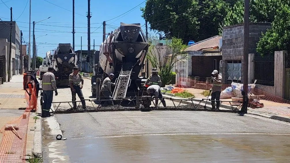 Este lunes comenzará la repavimentación de Pinto entre San Lorenzo y 14 de Julio