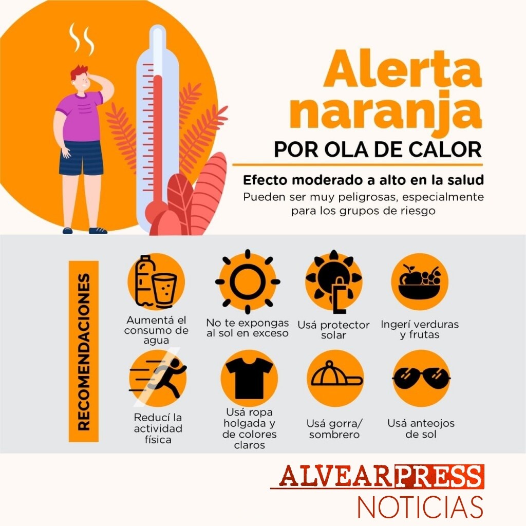 ALERTA POR ALTAS TEMPERATURAS 