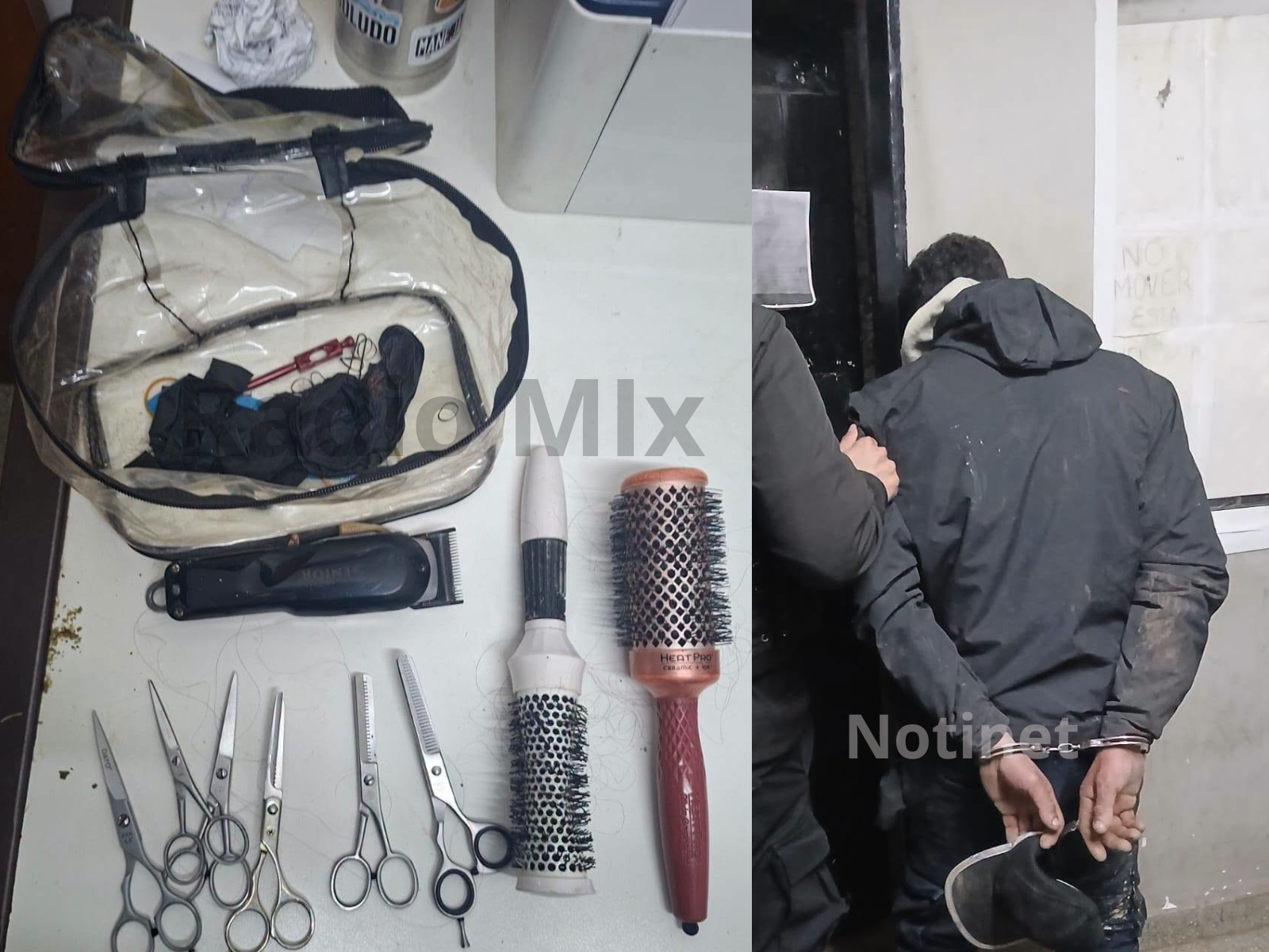 Fuga de película por los techos: robó una barbería en barrio San Fernando