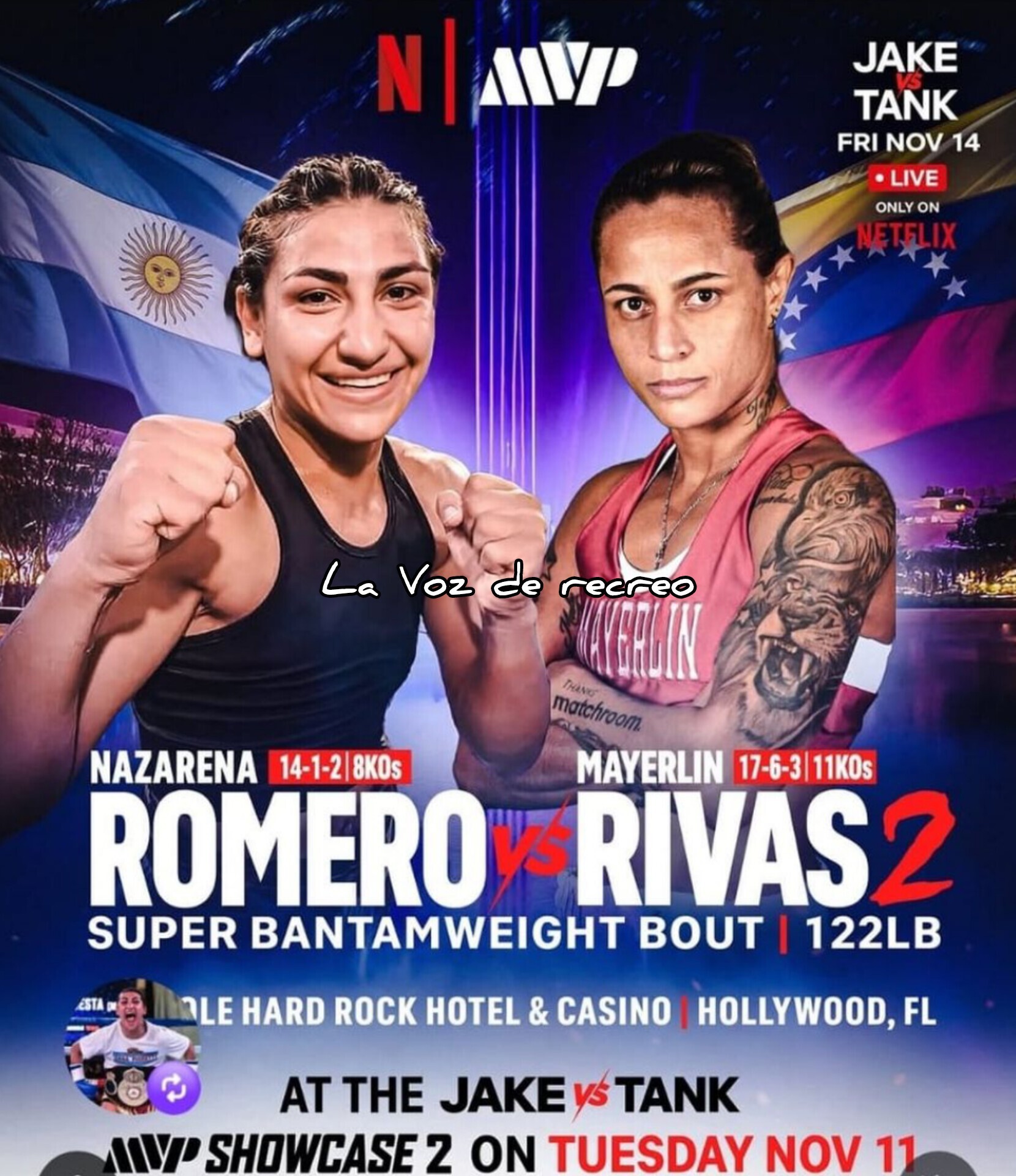 11 de Noviembre: revancha Romero-Rivas en Hollywood 11 de Noviembre: revancha Romero-Rivas en Hollywood