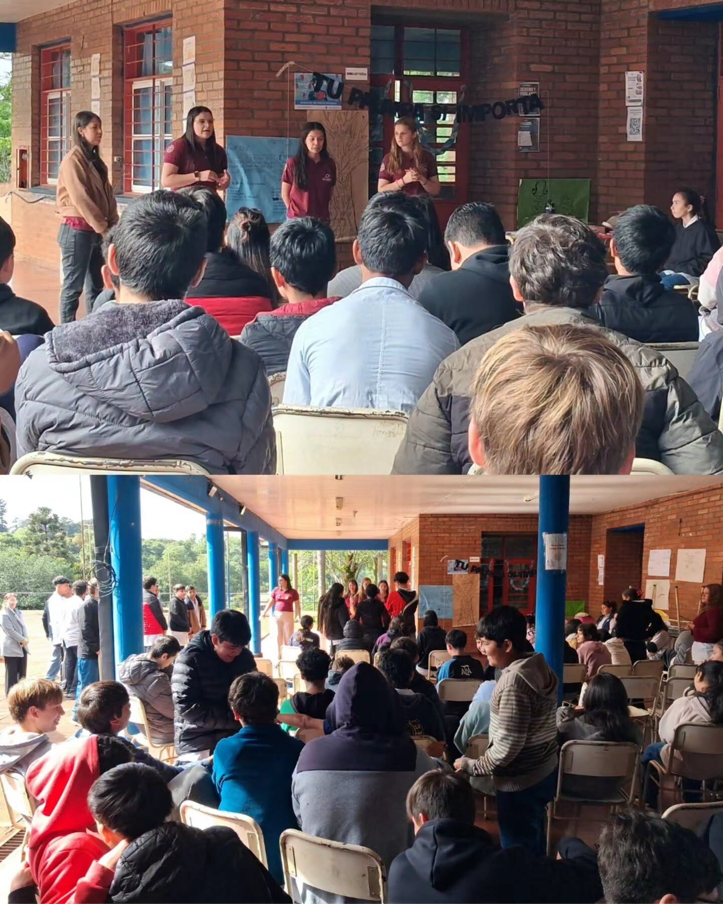 Estudiantes del Instituto Saavedra abordaron el bullying en escuela de Guaraní