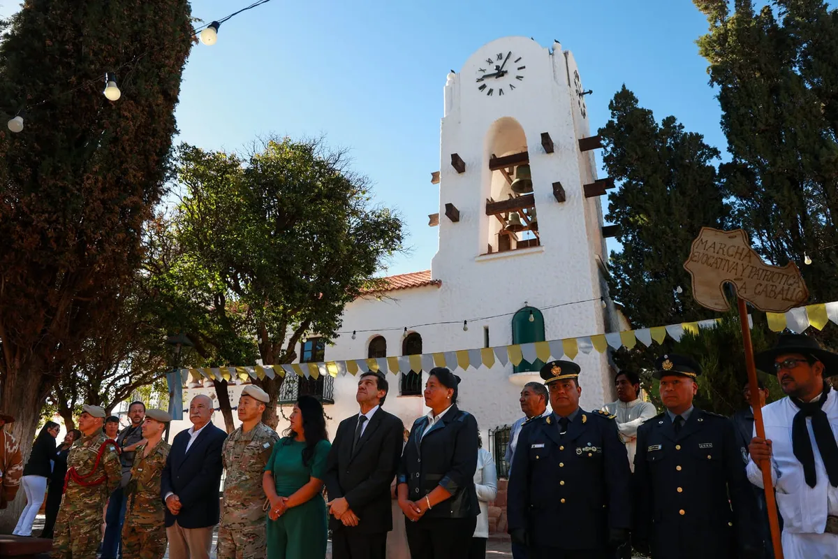 Sadir participó de las celebraciones en honor a la Virgen de la Candelaria en Humahuaca