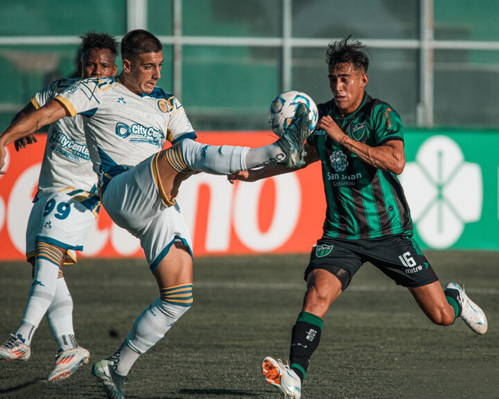 Resultado con gusto a poco, San Martín de San Juan le faltó definición ante Rosario Central