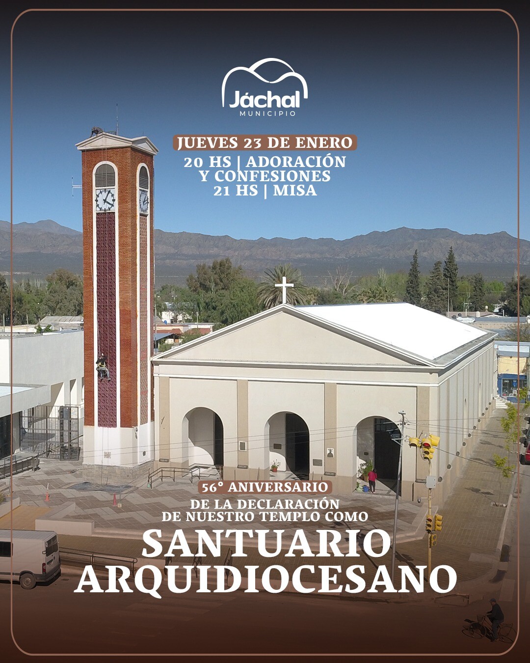 JÁCHAL: 56° Aniversario del Santuario Arquidiocesano San José