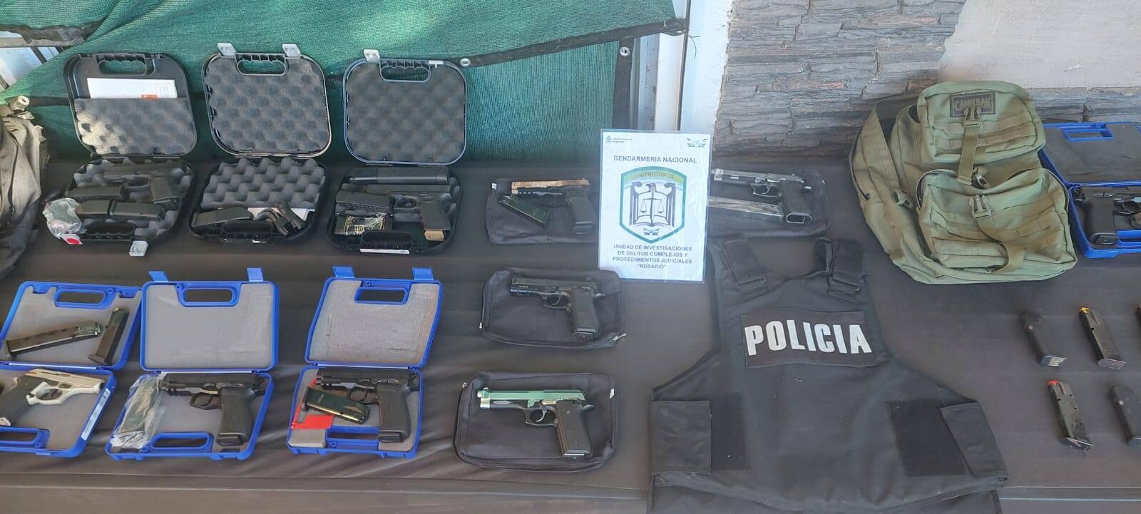 Gaboto: Preventiva por comercializar drogas y tener armas de fuego