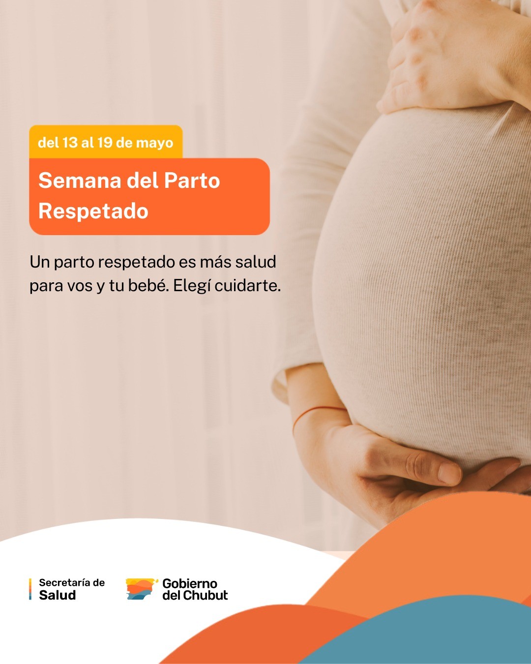 Chubut conmemora la “Semana Mundial del Parto Respetado 2025”
