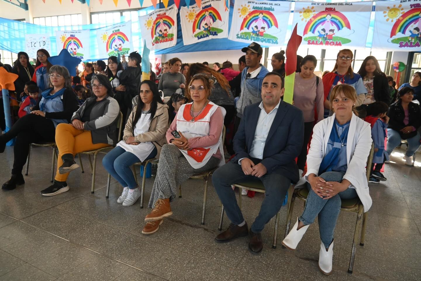 El intendente de Iglesia,Jorge Espejo participo del acto de Apertura de la Semana de los Jardines