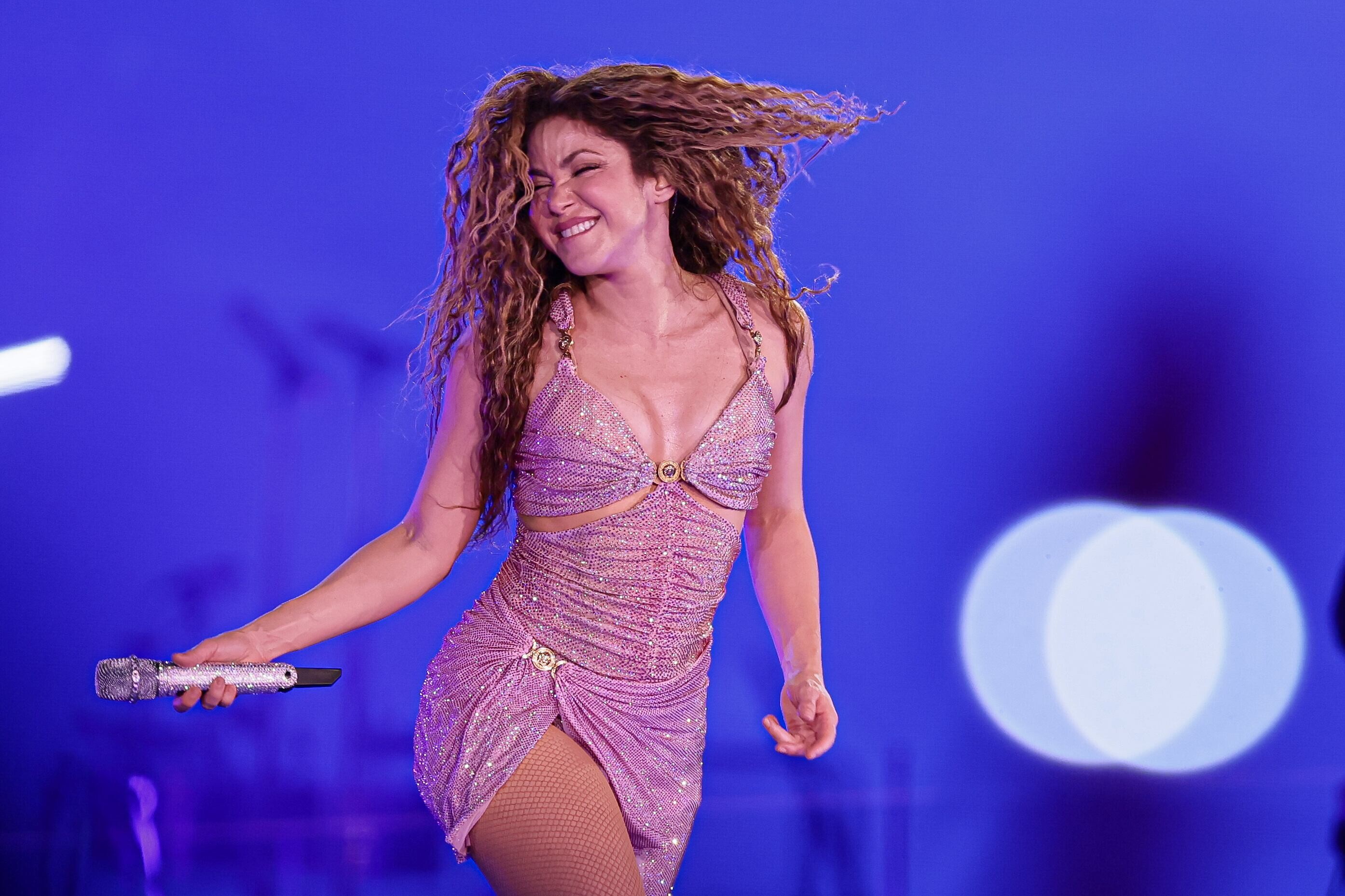 Shakira hechizó a todos en el Campo Argentino de Polo