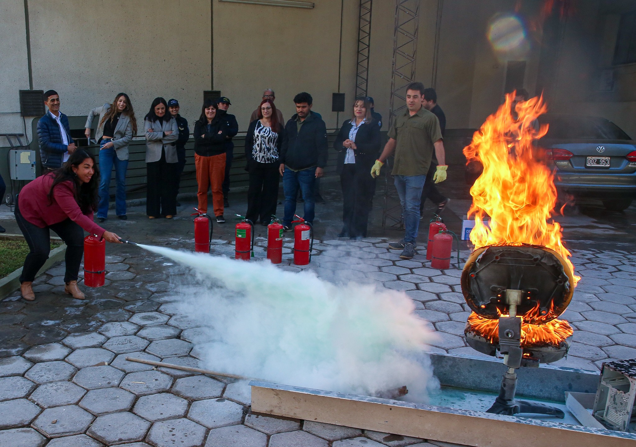 La Legislatura de San Juan realizó un simulacro de incendio