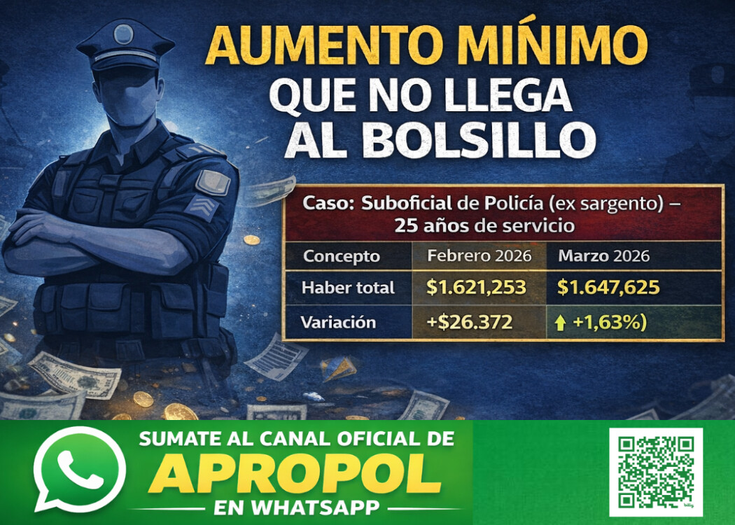 slarios_marzo_2026.jpg Sueldos policiales en Santa Fe: dos casos testigo confirman que los aumentos no alcanzan y el salario sigue por debajo de la realidad