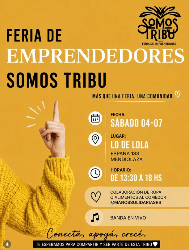 Somos Tribu llega este sábado a Mendiolaza: una feria con alma de encuentro