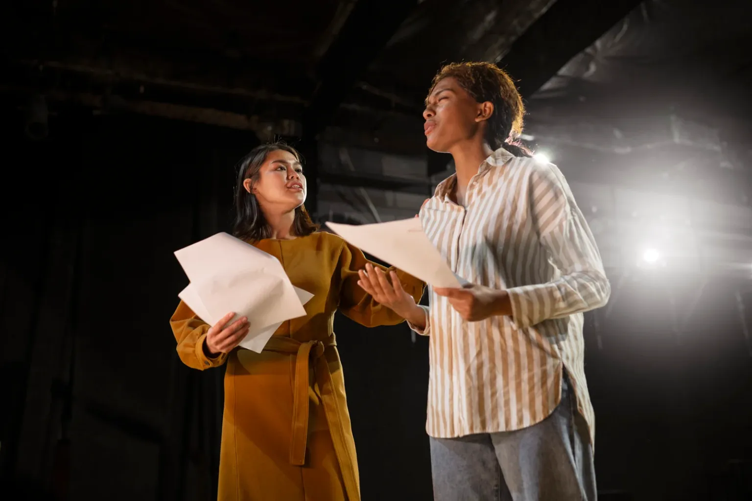 students-rehashing-theater-class-scaled