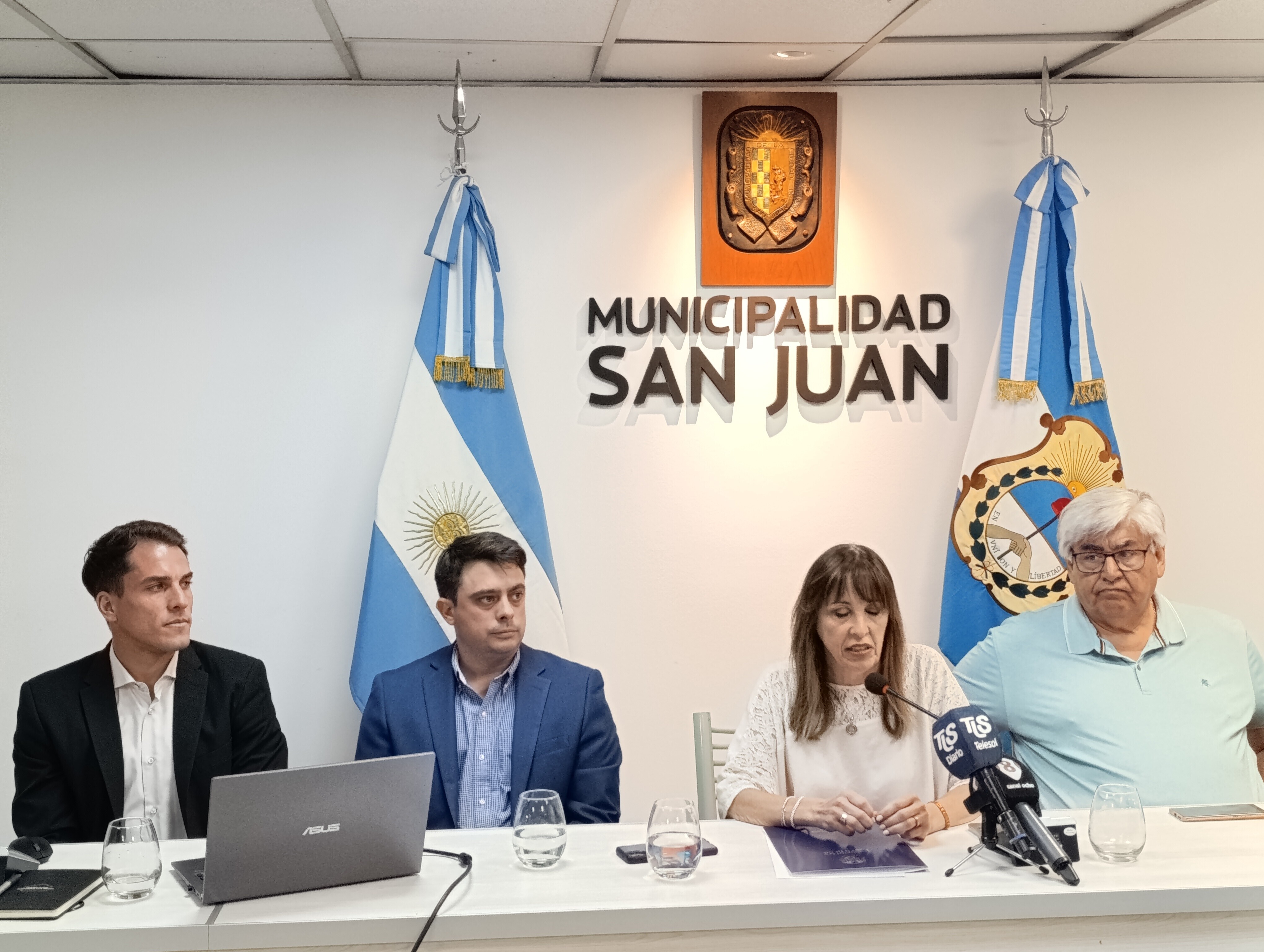 El municipio de la Ciudad de San Juan de esta manera optimizara los servicios a traves de un programa interanual de modernizacion del Estado.