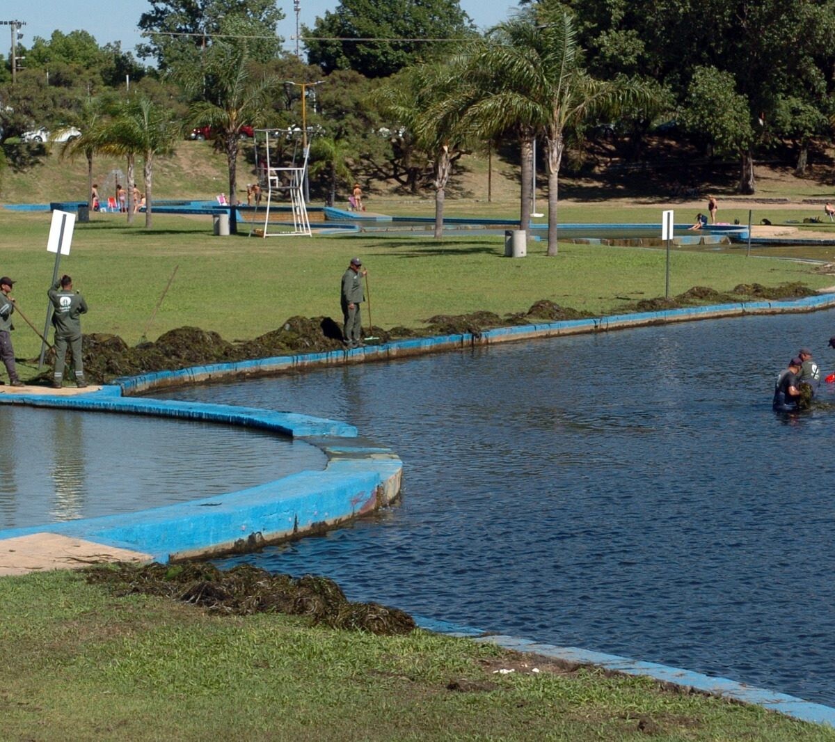 La Municipalidad intensifica las tareas de mantenimiento y limpieza en el Parque del Sur