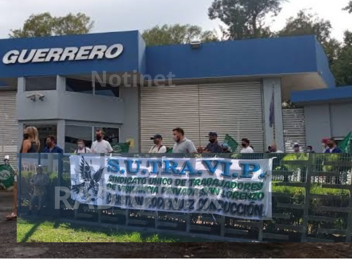 Guerrero Motos: SUTRAVIP se movilizó por el despido por WhatsApp y advierte con medidas de fuerza