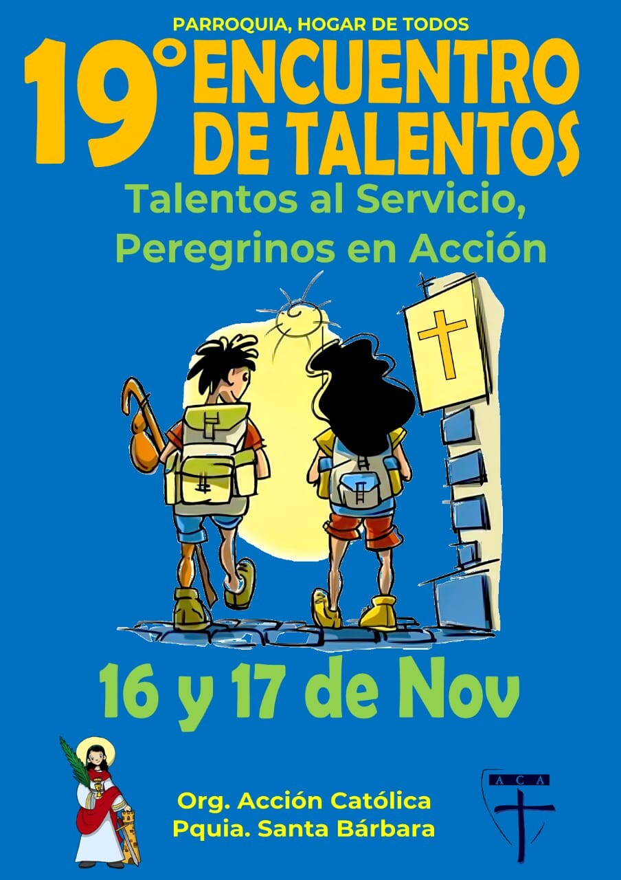 Realizarán el 19°Encuentro de Talentos en la Parroquia de Santa Bárbara