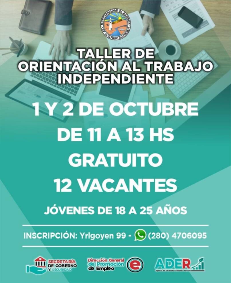 taller rawson.jpeg Taller de Orientación al Trabajo Independiente
