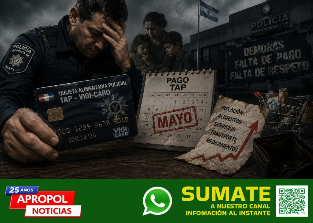 tap_25jun26.jpg Otra demora en la Tarjeta Alimentaria Policial agrava el malestar del personal